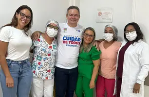 Rafael comemora sucesso de mutirão de cirurgias (Foto: Reprodução)