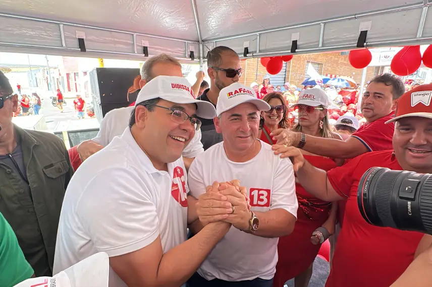 Rafael Fonteles participa de evento organizado por Didissa em Francisco Santos