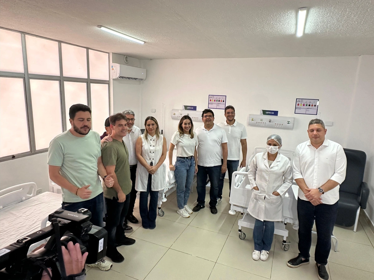 Rafael Fonteles visita Novo Hospital Regional de Picos relata melhorias