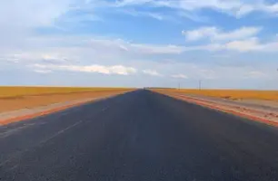 'Rodovia da Soja': obras da PI-392 chegam à fase final de execução (Foto: Reprodução)