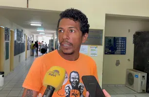 Santiago Belizário (Unidade Popular) (Foto: Wellington Oliveira/Conecta Piauí)