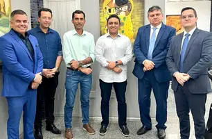 São Francisco do Piauí: Dr. Fabiano Araújo se reúne com presidente do TCE-PI (Foto: Reprodução)