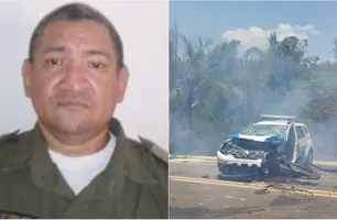 Sargento morre em acidente próximo ao Rodoanel na zona Sul de Teresina (Foto: Reprodução)