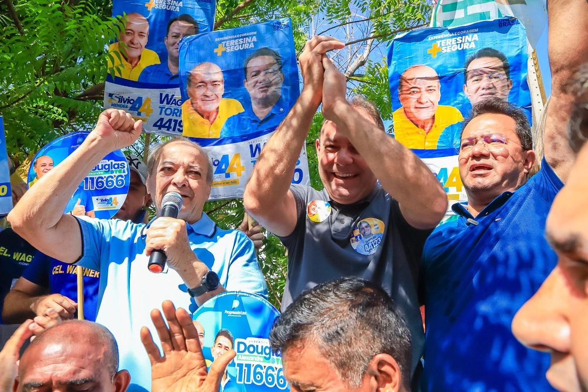 Silvio Mendes vence no 1º turno e é eleito pela terceira vez prefeito de Teresina