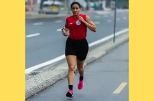 Soldado Mônica Cardoso, do Corpo de Bombeiros Militar do Estado do Piauí (Foto: Reprodução)