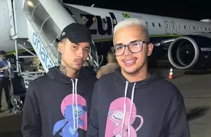 Stanlley Gabryell e o namorado, o influenciador Lokinho (Foto: Reprodução)