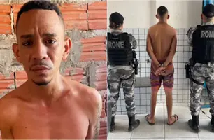 Suspeito de roubar carro e arma de PM é preso durante operação em Timon (Foto: Reprodução)