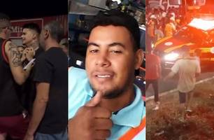 Thiago Henrique foi morto com tiro no local onde ocorreu o acidente (Foto: Reprodução)