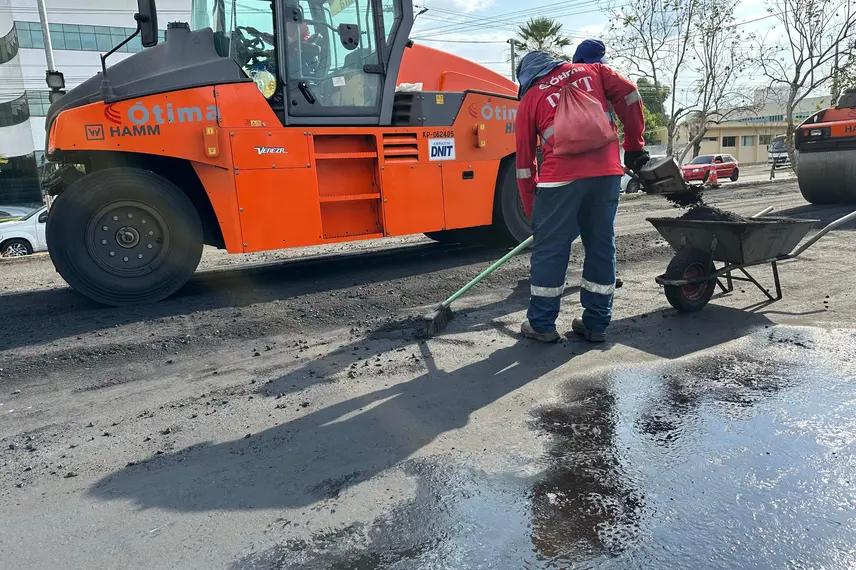 Trechos da Av. João XXIII recebem melhorias para enfrentar período chuvoso