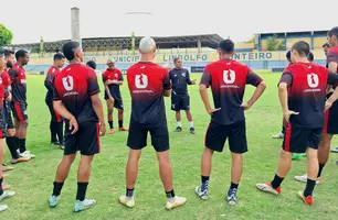 Treino do Flamengo-PI (Foto: Léia Alencar/Fla-PI)