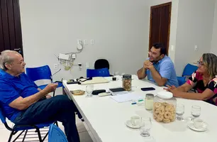 Vereador Fernando Lima participa do primeiro diálogo com o prefeito eleito Sílvio Mendes (Foto: Ascom/Fernando Lima)