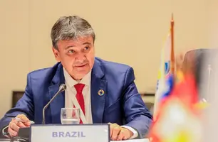 Wellington Dias defende união dos países da América Latina e do Caribe em fórum (Foto: Roberta Aline/MDS)