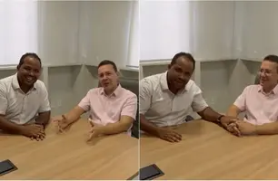 Zé Neto declara apoio à reeleição de Enzo Samuel na presidência da Câmara de THE (Foto: Reprodução)