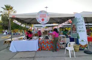 Abertura da Feira da Agricultura Familiar em Teresina movimenta grande público (Foto: James Rodrigues/Conecta Piauí)