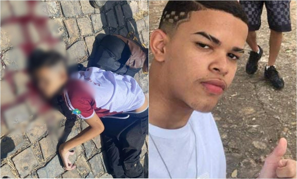 Adolescente vítima de disparos de arma de fogo