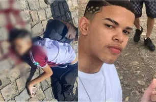 Adolescente vítima de disparos de arma de fogo (Foto: Reprodução)