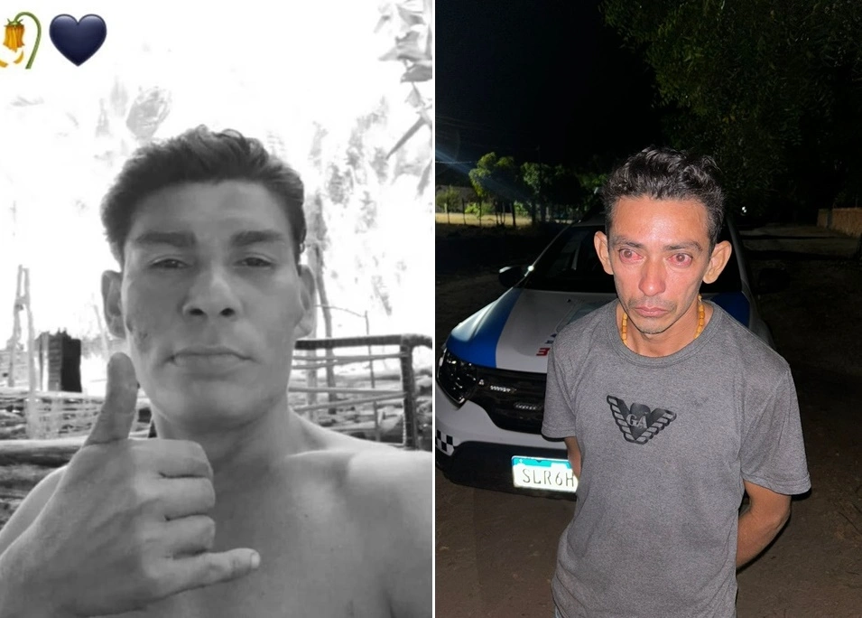 Antônio Gomes foi morto a facadas; o suspeito do crime, Luciano Sousa, foi preso