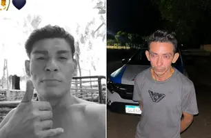 Antônio Gomes foi morto a facadas; o suspeito do crime, Luciano Sousa, foi preso (Foto: Reprodução)