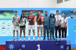 Atletas de Badminton conquistam 4 medalhas para o Piauí nos Jogos da Juventude Caixa 2024 (Foto: Reprodução)
