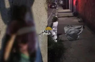 Casal executa homem e deixa mulher ferida na zona Leste de Teresina (Foto: Reprodução)