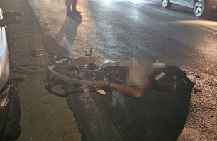 Ciclista morre em acidente na Ponte Nova que liga Timon a Teresina (Foto: Reprodução)