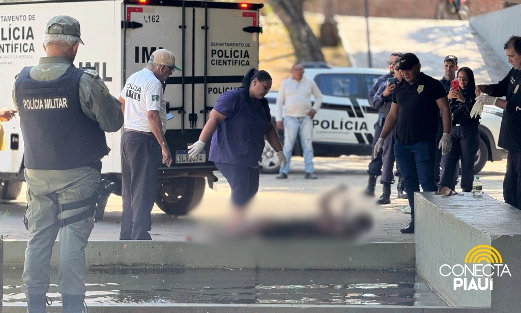 Corpo de homem é encontrado dentro de galeria na Praça da ‘CEPISA’, em Teresina