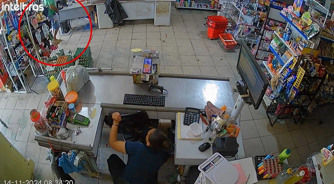 Criminoso é preso após aterrorizar comércios em município no interior do Piauí