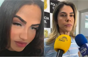 Delegada Nathália Figueiredo detalha caso de cabeleireira trans assassinada em Teresina (Foto: Reprodução)