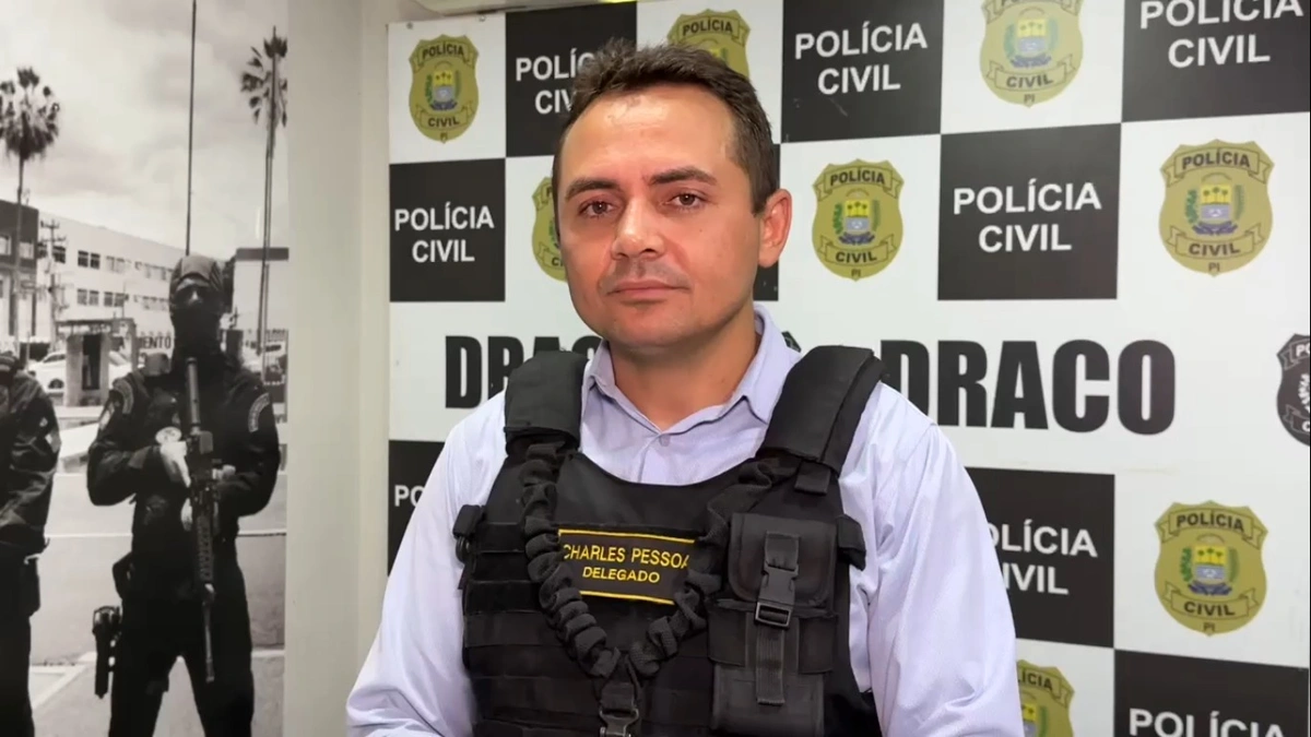 Delegado Charles Pessoa, coordenador da Draco