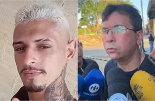 Delegado detalhes caso do homem que foi morto a tiros no Parque Sul, em Teresina (Foto: Conecta Piauí)