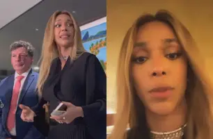 Deputada autora da PEC pelo fim da jornada 6x1 discursava durante explosões no STF (Foto: Samuel Pancher)