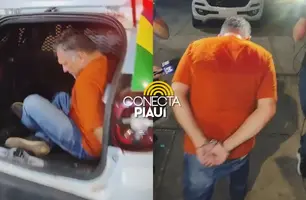 Empresário é preso após invadir casa, agredir e roubar carro de ex-mulher em Altos (Foto: Repórter 12/Conecta Piauí)