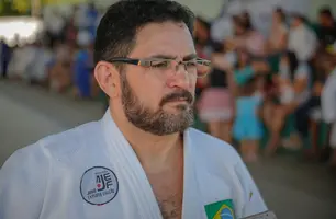 Expedito Falcão, técnico do judô (Foto: SEDUC)