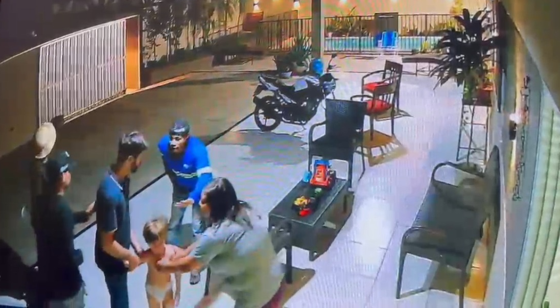 Família vive momento de terror durante arrastão na presença de criança em Teresina
