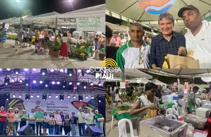 Feira da Agricultura Familiar em Teresina (Foto: Conecta Piauí)