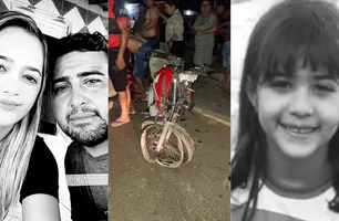 Filha de casal vítima de acidente em Jacobina do Piauí morre após dias internada em Teresina (Foto: Reprodução)