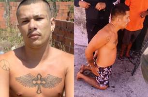Foragido 'Cheira Pau' é preso suspeito de envolvimento em série de crimes no Piauí (Foto: Reprodução)