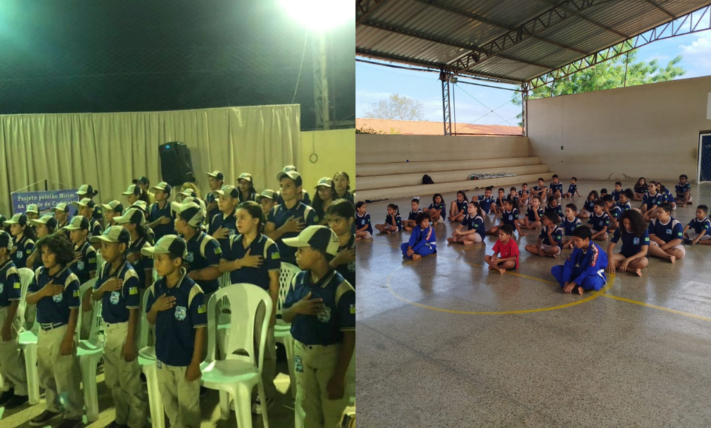 Formatura do Pelotão Mirim celebra a dedicação de jovens e crianças em Curimatá
