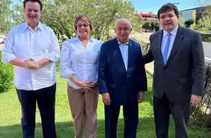 Governador Rafael Fonteles tem encontro com Kassab e acerta espaço do PSD (Foto: Ascom)