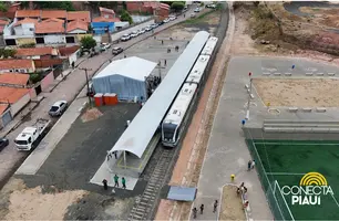 Governo inaugura etapa de expansão da estação de metrô na zona Sudeste de Teresina (Foto: Conecta Piauí)