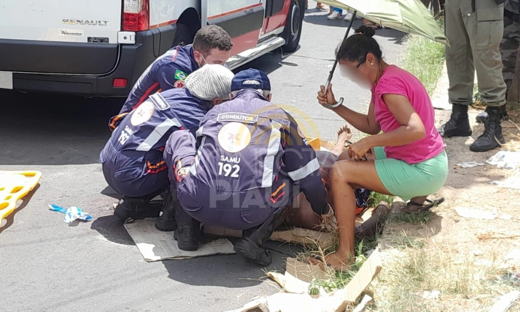 Homem é alvejado por ao menos cinco tiros em via pública na zona Norte de Teresina