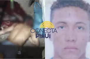 Homem é executado a tiros na frente da mulher e dos filhos em Nazária (Foto: Reprodução)