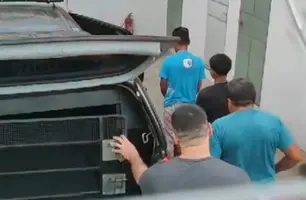 Homem é preso com drogas durante cumprimento contra devedores de pensão em União (Foto: Repórter 12/Conecta Piauí)