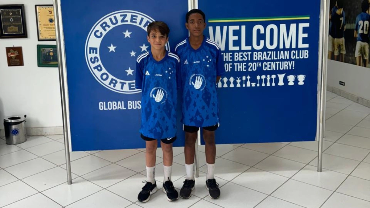 João Felipe e Levi Abimael já de contrato assinado com o Cruzeiro E.C