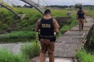 Jovem é encontrado morto dentro de tanque de camarões no litoral do Piauí (Foto: Reprodução)