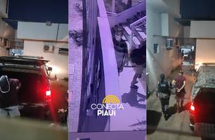 Jovem é preso por roubo enquanto fazia mudança no Vale do Gavião em Teresina (Foto: Reprodução)