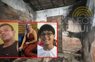 Justiça escuta homem acusado de matar ex-esposa e enteado queimados em Altos (Foto: Conecta Piauí)