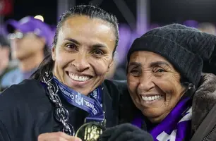 Marta é campeã com Orlando Pride na liga feminina de futebol nos EUA (Foto: Reprodução)