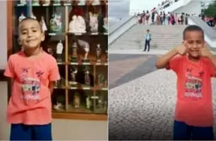 Maycon Gabriel tinha apenas cinco anos e morreu afogado em piscina (Foto: Reprodução)