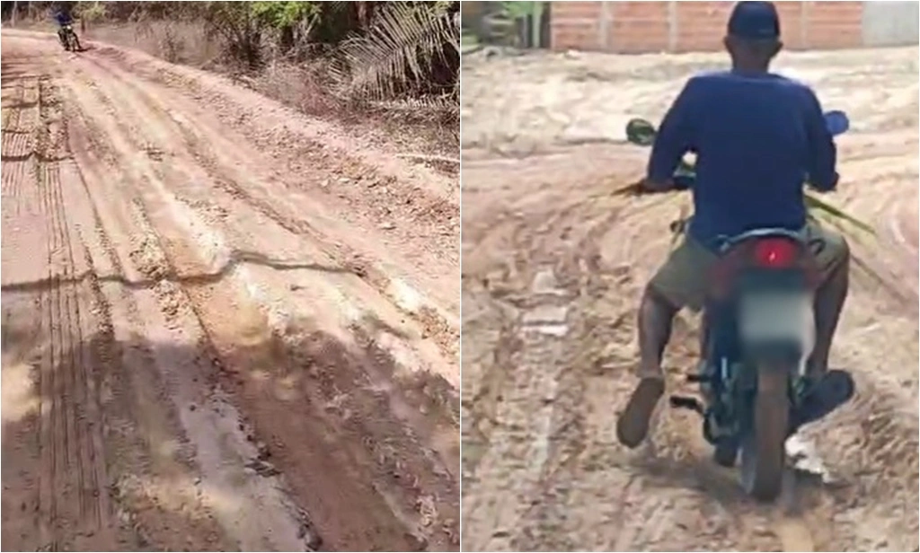 Moradores denunciam estrada intrafegável em Teresina